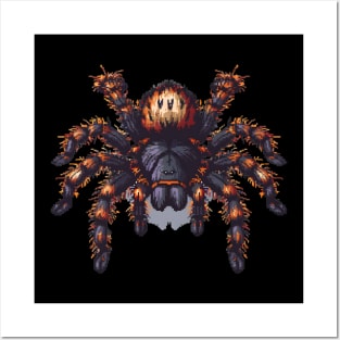 Pixel Tarantula Posters and Art